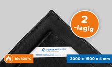 Lade das Bild in den Galerie-Viewer, Schweißmatte "Schweißperle" 2-lagig, Größe L