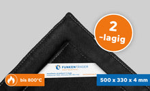 Lade das Bild in den Galerie-Viewer, Schweißmatte "Schweißperle" 2-lagig, Größe S